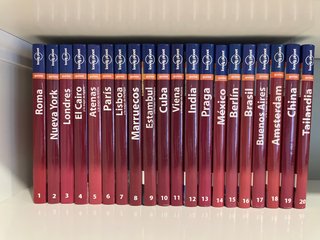Coleccion Guias de viaje Lonely planet