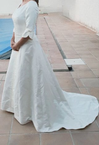 Vestido de Novia Marfil Talla 38-40