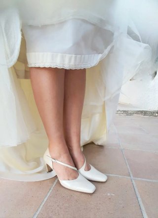 Vestido de Novia Marfil Talla 38-40