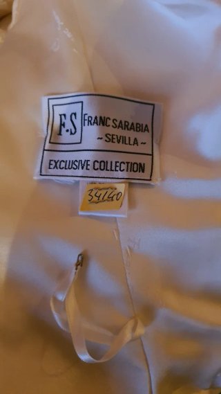 Vestido de Novia Marfil Talla 38-40