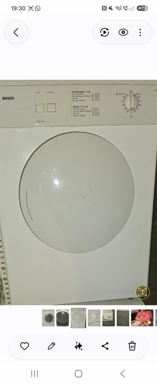Secadora Bosch WTA4000