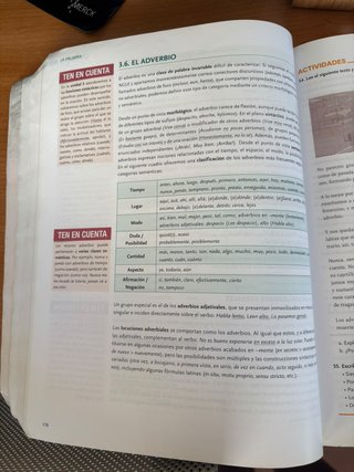 Lengua castellana y literatura, 1 BACH.