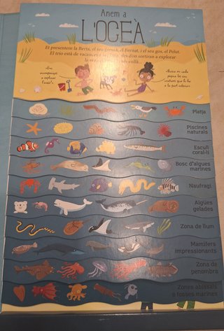 Libro infantil del oceano