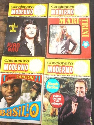 CANCIONERO MODERNO (12 riviste) Inizio anni '70