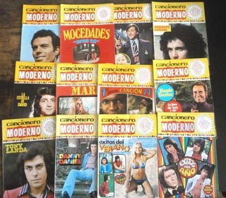 CANCIONERO MODERNO (12 riviste) Inizio anni '70