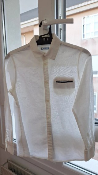 Traje comunión niño H&M camisa Mayoral