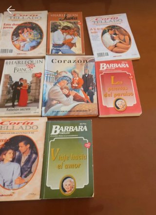 Lote de novelas románticas