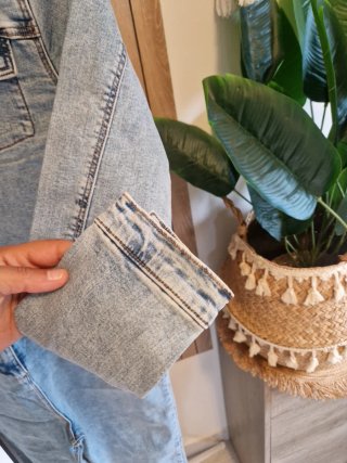 Mono tejano denim azul