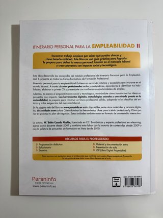 Libro itinerario personal para la empleabilidad.