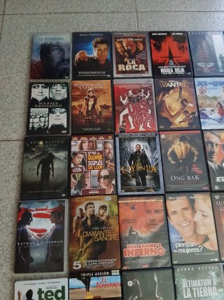 Lote 45 Películas DVD y alguna blu-ray