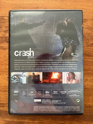 Pelicula DVD “Crash” en español, nueva