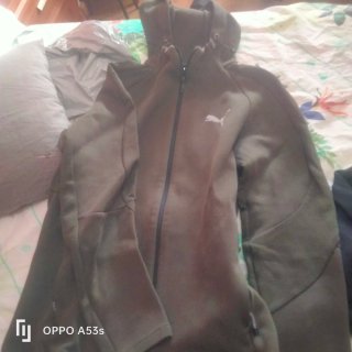 Chaqueta Chandal puma verde