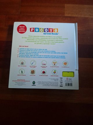 LIBRO INFANTIL DE POCOYO. EL PIANO DE NINO