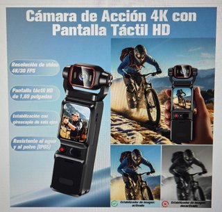 Cámara Deportiva 4K WiFi Nueva