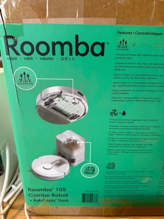 iRobot Roomba 105 AutoEmpty Dock Casi nueva
