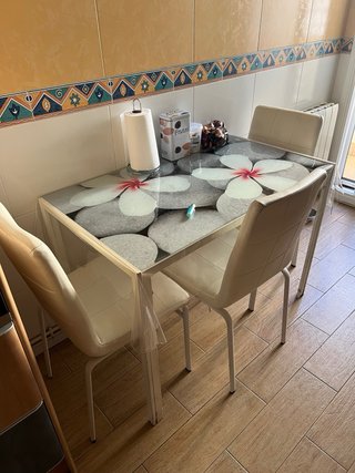 Muebles de cocina madera y cristal