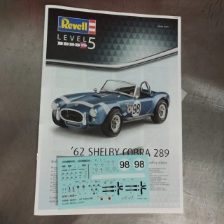 Maqueta Revell 1:25 '62 Shelby Cobra 289