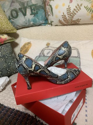 Zapatos de tacón fino