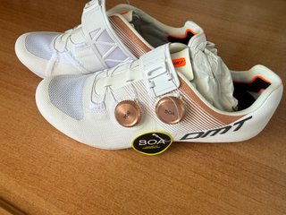 Zapatillas Ciclismo DMT BOA Blancas