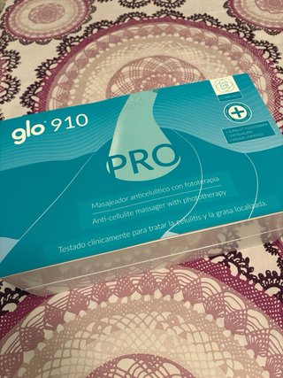 Glo910 PRO Masajeador Anticelulítico con estuche .