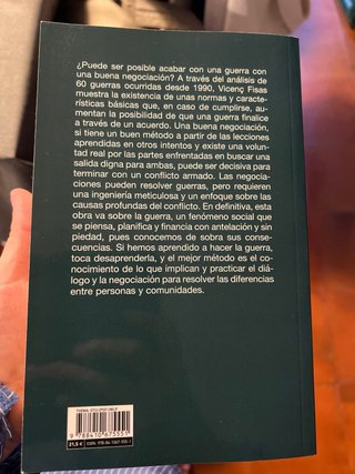 Arquitecturas de paz: El arte de negociar en la...
