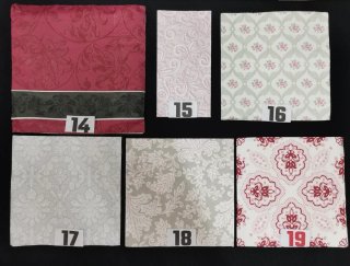 12 servilletas de papel con diseño floral