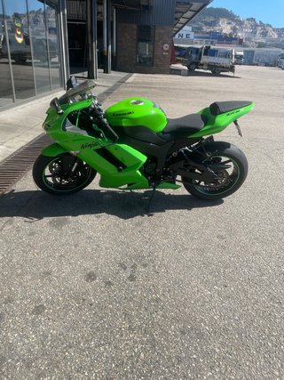 Kawasaki Ninja ZX6R 2008 Verde