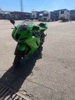 Kawasaki Ninja ZX6R 2008 Verde