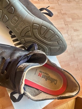 Zapatos Callaghan Hombre Negro/Marrón