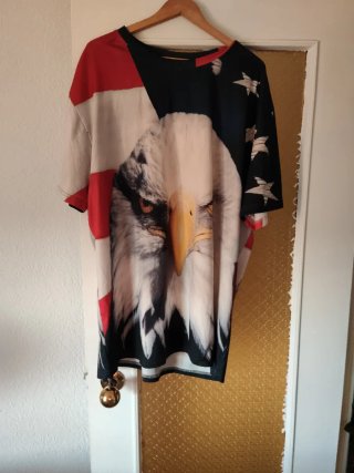 Camiseta Águila Americana Talla Única