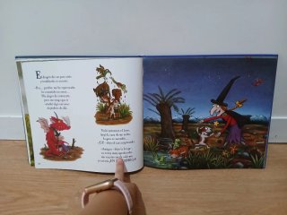 Libro infantil  Cómo mola tu escoba