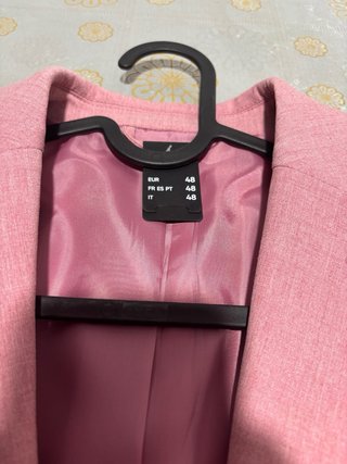 Americana traje rosa C&A