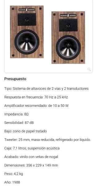 Altavoces Acoustic Research AR6bx
