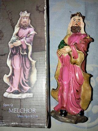 Belén Completo de Resina - Serie 22 cm (13 piezas)