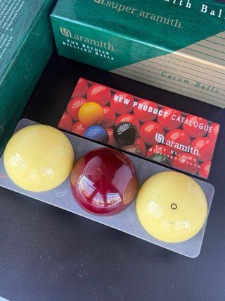Bolas Billar Carambola Super Aramith 61,5mm