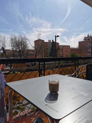 Mesas de terraza metálicas