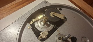 Garrard 301 Tocadiscos Gris/Plateado