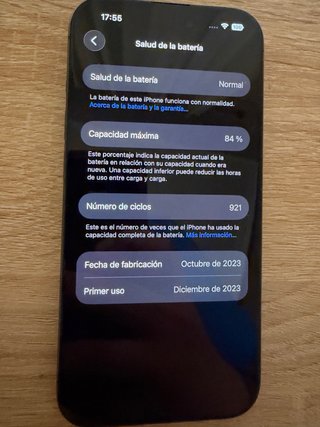 iPhone 15 Pro Negro
