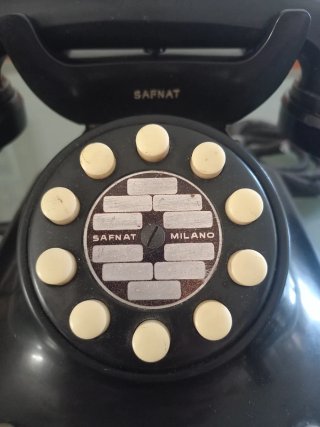 Telefono Safnat Bachelite Anni 50