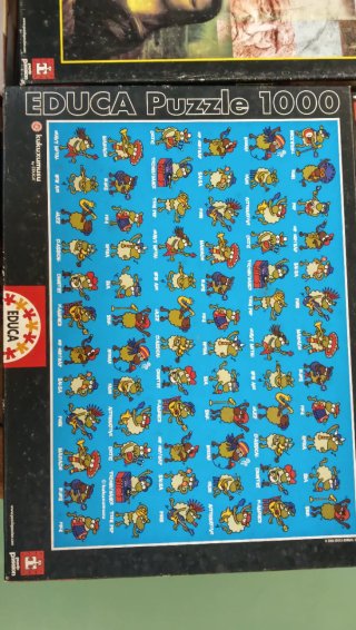Lote Puzzles Educa 500, 1000, 1500, 2000 piezas