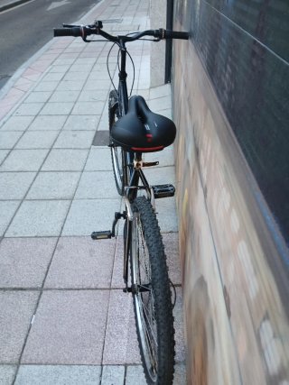 Bicicleta MTB Negra 26”
