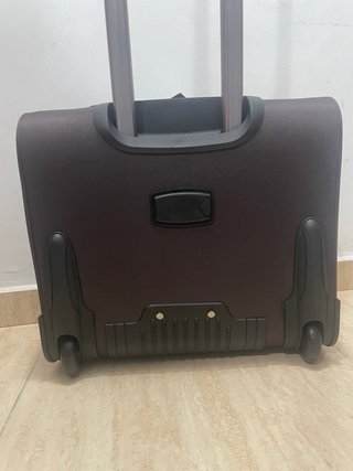 Maleta cabina tela dos ruedas