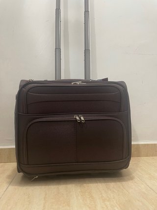 Maleta cabina tela dos ruedas