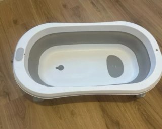Bañera plegable bebé con asiento