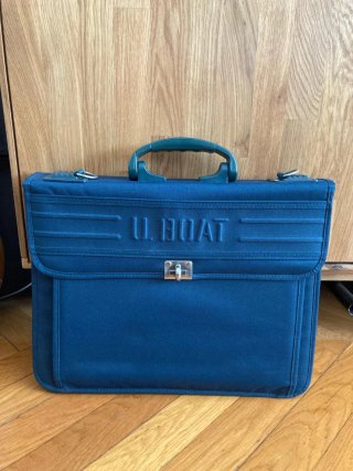 Maletín marca U-Boat azul para ordenador