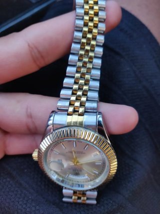 Reloj Rolex Day-Date Oro y Plata