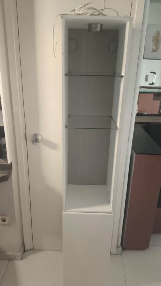 Estantería baño Fullen Ikea blanca