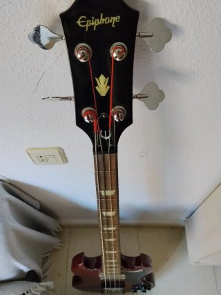 Bajo Epiphone SG EB-3 Rojo