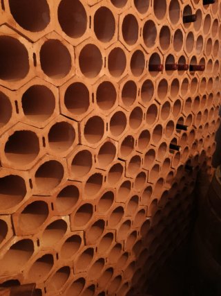 340 Botelleros de cerámica rústicos
