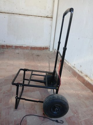 Carro de pesca plegable